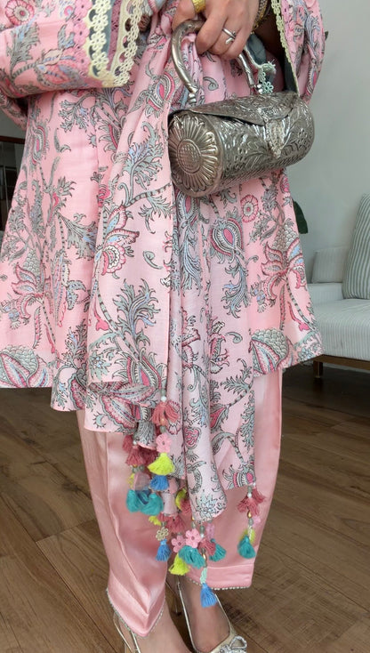 Pink Muslin set