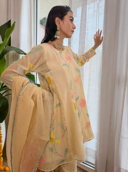 Ivory Gold Gota Set
