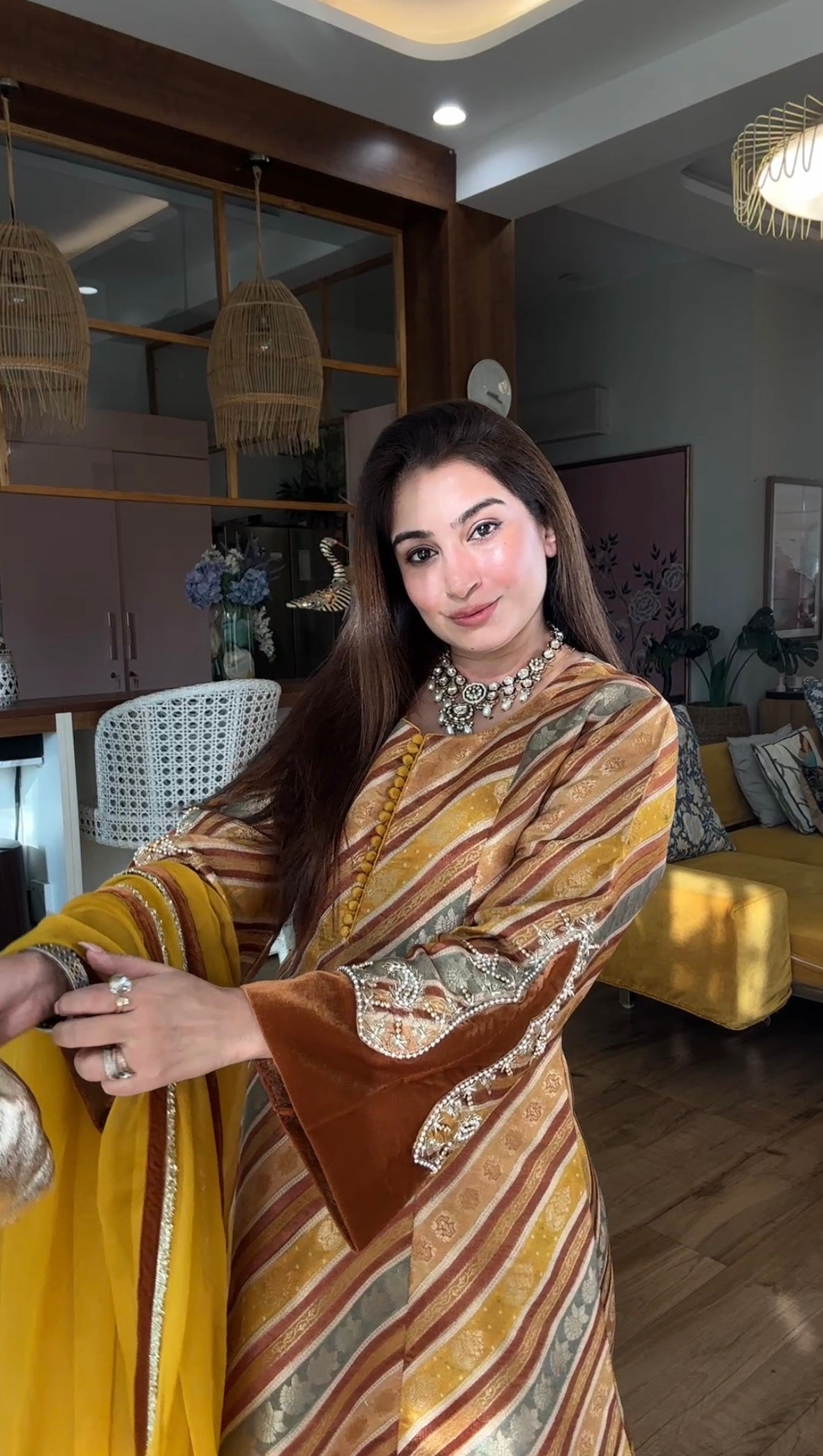 Velvet Banarasi Brocade Set