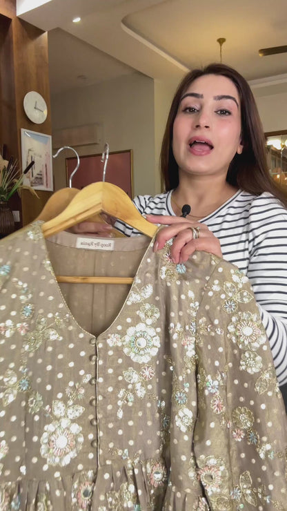 Sitara Gold sharara set